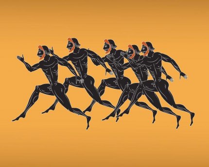 The first Olympics: A tribute to Zeus Just as today, races were held during games in Ancient Greece.
